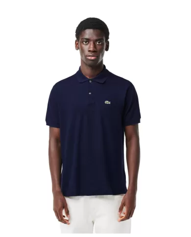 Polo Uomo blu in cotone regular fit L1212| LACOSTE Polo Uomo blu in cotone regular fit L1212| LACOSTE