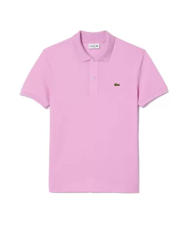 Polo uomo rosa in piqué con ricamo logo | LACOSTE Polo uomo rosa in piqué con ricamo logo | LACOSTE