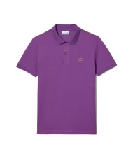 Polo uomo viola in piqué con ricamo logo | LACOSTE Polo uomo viola in piqué con ricamo logo | LACOSTE