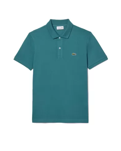 Polo uomo blu/azzurra in piqué con ricamo logo | LACOSTE Polo uomo blu/azzurra in piqué con ricamo logo | LACOSTE