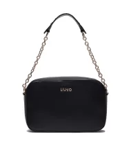 donna negro da donna effetto saffiano e fantasia interna | LIU JO donna negro da donna effetto saffiano e fantasia interna | LIU JO