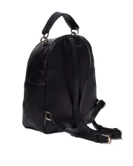 zaino nero da donna con dettaglio trapuntato con cin strass | LIU JO zaino nero da donna con dettaglio trapuntato con cin strass | LIU JO