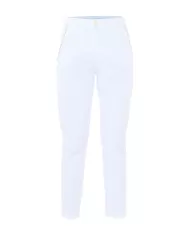 pantalone bianco da donna con piega stirata e strass | KOCCA pantalone bianco da donna con piega stirata e strass | KOCCA