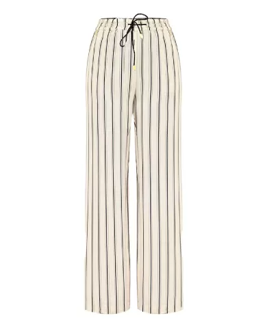 pantalone nero/avorio da donna con fantasia a righe | KOCCA pantalone nero/avorio da donna con fantasia a righe | KOCCA