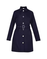 Trench mistery stripe da donna con bavolet sul retro | LIU JO Trench mistery stripe da donna con bavolet sul retro | LIU JO