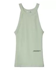 Canotta donna verde aloe con stampa siliconata | HINNOMINATE Canotta donna verde aloe con stampa siliconata | HINNOMINATE