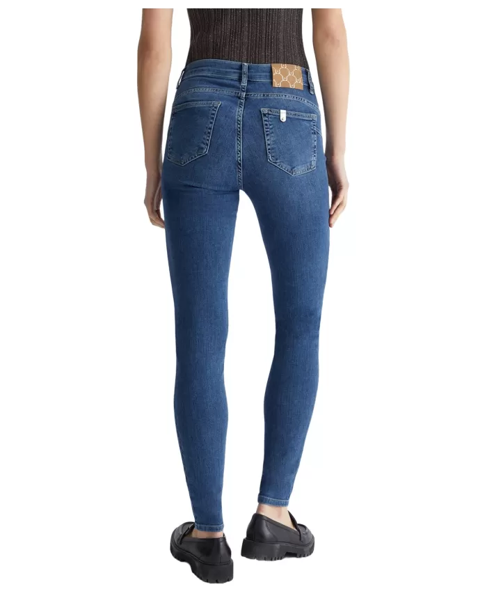 jeans donna denim blue a vita alta con gamba skinny | LIU JO jeans donna denim blue a vita alta con gamba skinny | LIU JO