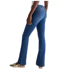 Jeans donna denim dark blue in stretch con gamba flare | LIU JO Jeans donna denim dark blue in stretch con gamba flare | LIU JO