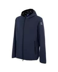 Giubbino impermeabile e termico uomo drak/blu logato su manica | SUNS