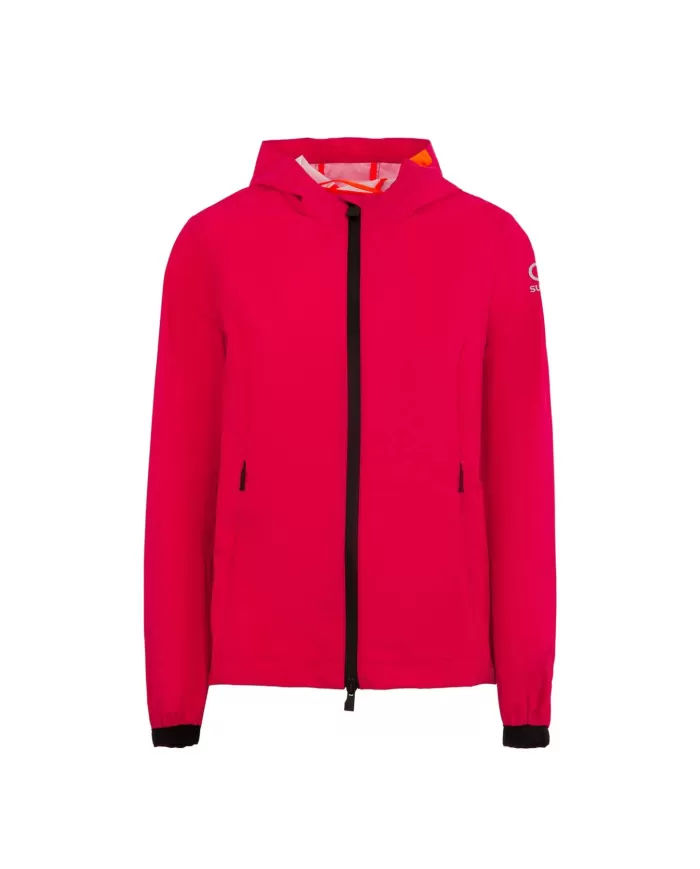 Piumino impermeabile termico uomo fragola con logo su manica | SUNS Piumino impermeabile termico uomo fragola con logo su manica | SUNS