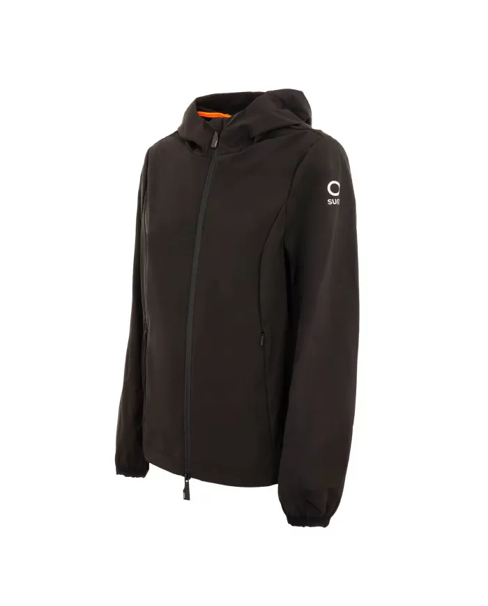 Piumino impermeabile termico uomo nero con logo su manica | SUNS Piumino impermeabile termico uomo nero con logo su manica | SUNS