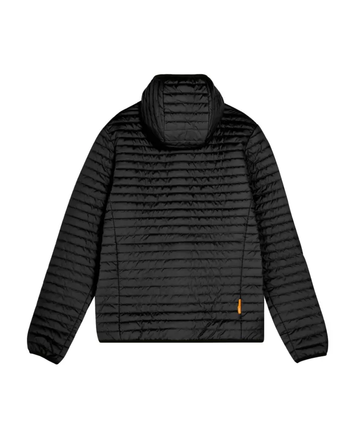 Piumino trapuntato uomo nero richiudibile nel travel pocket | SUNS Piumino trapuntato uomo nero richiudibile nel travel pocket | SUNS