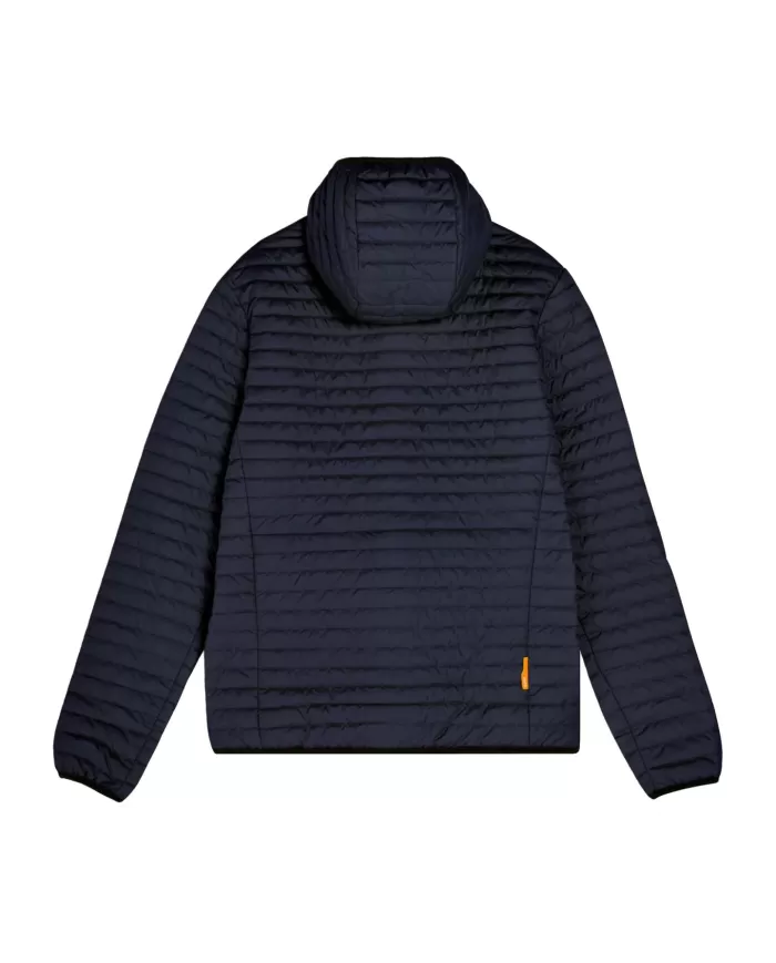 Piumino trapuntato uomo dark/blu richiudibile nel travel pocket | SUNS Piumino trapuntato uomo dark/blu richiudibile nel travel pocket | SUNS