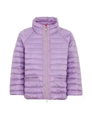 Piumino trapuntato donna lavanda logo su manica | SUNS Piumino trapuntato donna lavanda logo su manica | SUNS