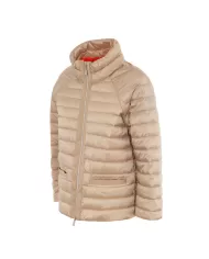 Piumino trapuntato donna sand logo su manica | SUNS