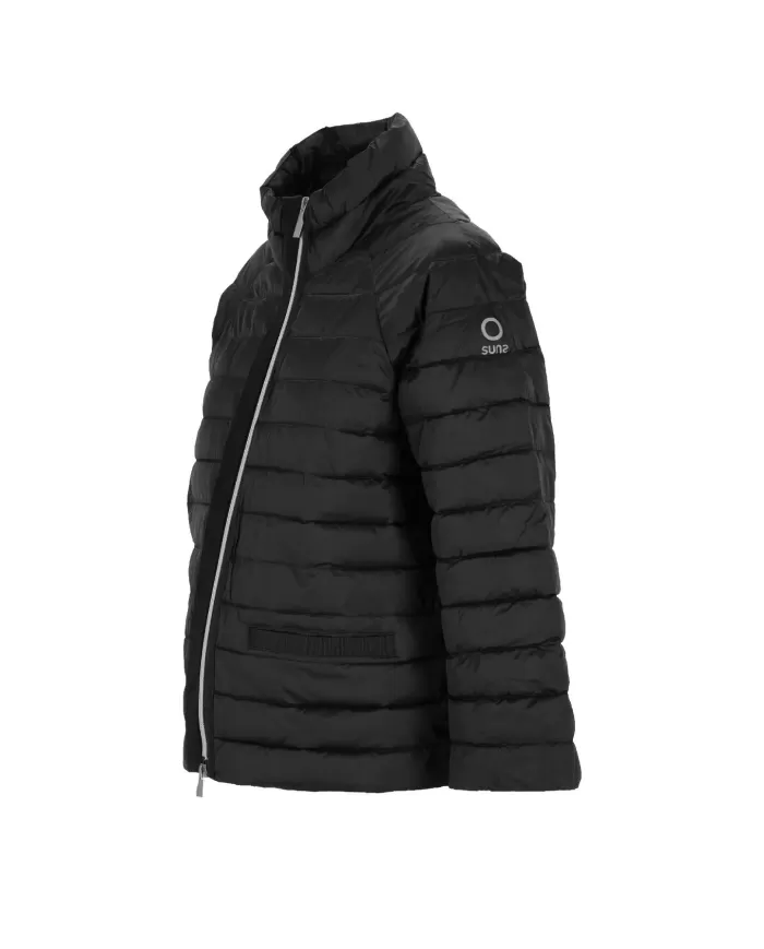 SUNS Piumino Donna GBS41004D ASTRID P-EP PL comfort trapuntato 02 BLACK SUNS Piumino Donna GBS41004D ASTRID P-EP PL comfort trapuntato 02 BLACK