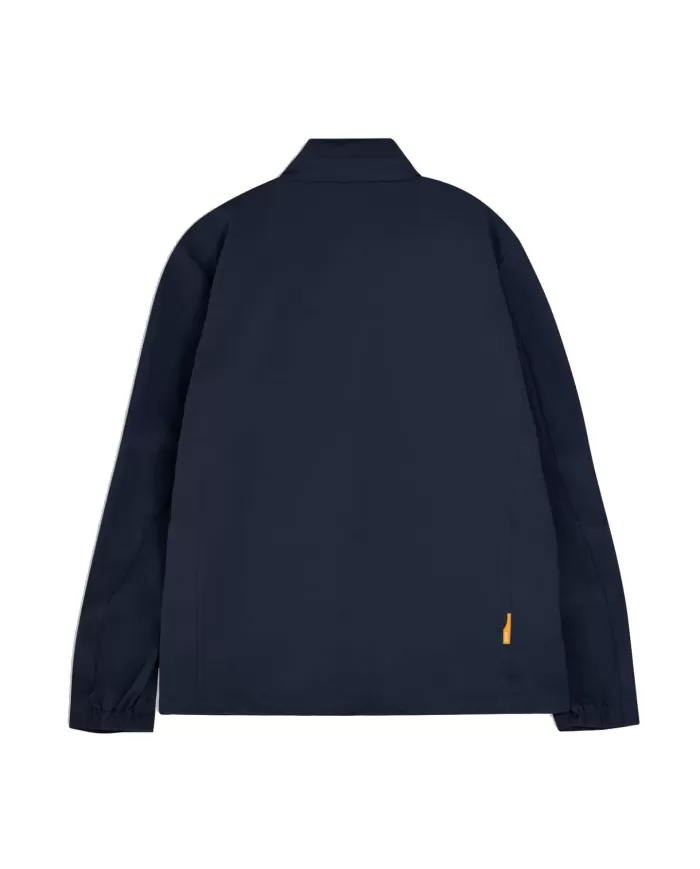 Giubbino uomo blu scuro con interno, colletto foderato con logo | SUNS Giubbino uomo blu scuro con interno, colletto foderato con logo | SUNS