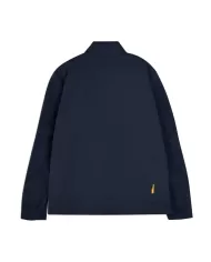 Giubbino uomo blu scuro con interno, colletto foderato con logo | SUNS