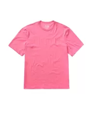 T-shirt fuxia da uomo con stampa logata avanti | BLAUER T-shirt fuxia da uomo con stampa logata avanti | BLAUER