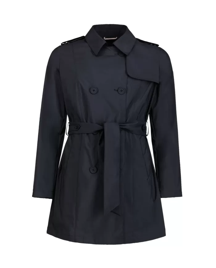 trench nero da donna waterproof e traspirante | PEOPLE OF SHIBUYA trench nero da donna waterproof e traspirante | PEOPLE OF SHIBUYA
