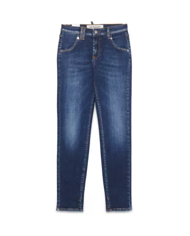 jeans skinny leight da donna con logo patch su tasca | ROY ROGER'S