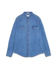 Camicia uomo mid con piccolo nastro logato | ROY ROGER'S