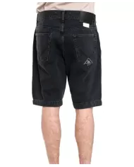 Bermuda uomo black sea con tasche dietro patch logo | ROY ROGER'S