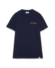 T-shirt uomo blue navy con logo ricamato avanti | ROY ROGER'S