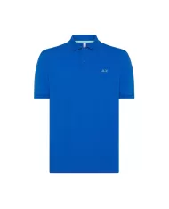 polo royal da uomo con logo ricamato in contrasto | SUN68