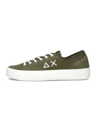 sneakers skater militare da uomo con dettagli scamosciati | SUN68