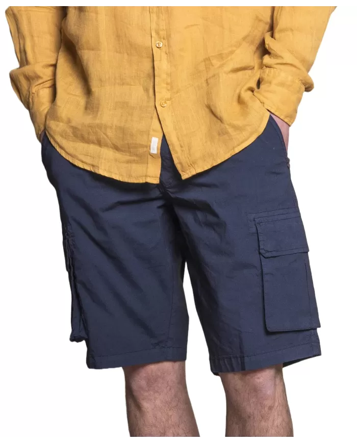 bermuda cargo navy da uomo con tasconi laterali | IMPURE bermuda cargo navy da uomo con tasconi laterali | IMPURE