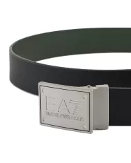 cinta REVERSIBILE blu navy/beetle da uomo cona FIBBIA LOGATA | EA7 cinta REVERSIBILE blu navy/beetle da uomo cona FIBBIA LOGATA | EA7