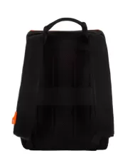 zaino nero da uomo con ZIP ANTISCIPPO e STAMPA LOGATA avanti | SUNS zaino nero da uomo con ZIP ANTISCIPPO e STAMPA LOGATA avanti | SUNS