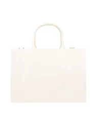 borsa shopping off white da donna con LOGO PRESSATO | ARMANI EXCHANGE