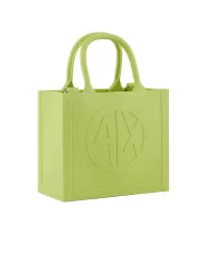 borsa shopping agave da donna con LOGO PRESSATO | ARMANI EXCHANGE