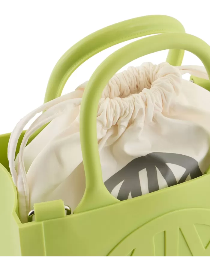 borsa shopping agave da donna con LOGO PRESSATO | ARMANI EXCHANGE