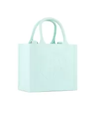 borsa shopping acqua da donna con LOGO PRESSATO | ARMANI EXCHANGE borsa shopping acqua da donna con LOGO PRESSATO | ARMANI EXCHANGE