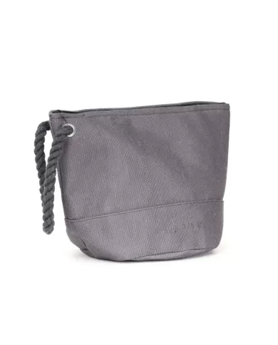 pochette grigia da donna logata in basso con corda | ME FUI