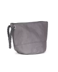 pochette grigia da donna logata in basso con corda | ME FUI
