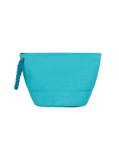 pochette turchese da donna logata in basso con corda | ME FUI