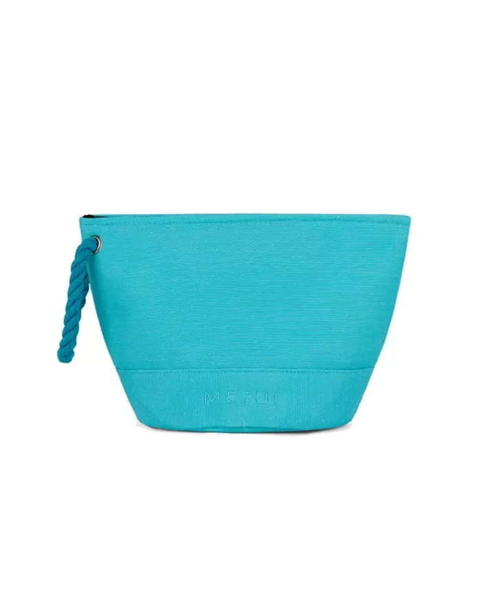 pochette turchese da donna logata in basso con corda | ME FUI