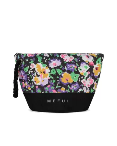 pochette da donna con fantasia floreale logata in basso | ME FUI