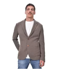 giacca blazer militare da donna con pendaglio logato | BOB