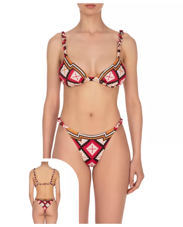 bikini da donna con SLIP BRASILIANO e FANTASIA PAMPA | ME FUI bikini da donna con SLIP BRASILIANO e FANTASIA PAMPA | ME FUI