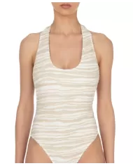 monokini con DETTAGLI beige da donna con SCHIENA SCOPERTA | ME FUI