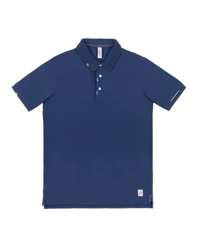 polo CHINA da uomo lavorato A MAGLIA con RICAMI su bordi | BOB polo CHINA da uomo lavorato A MAGLIA con RICAMI su bordi | BOB