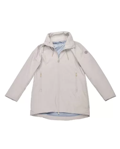 giubbino PARKA sabbia da donna con LOGO PATCH | PEOPLE OF SHIBUYA giubbino PARKA sabbia da donna con LOGO PATCH | PEOPLE OF SHIBUYA