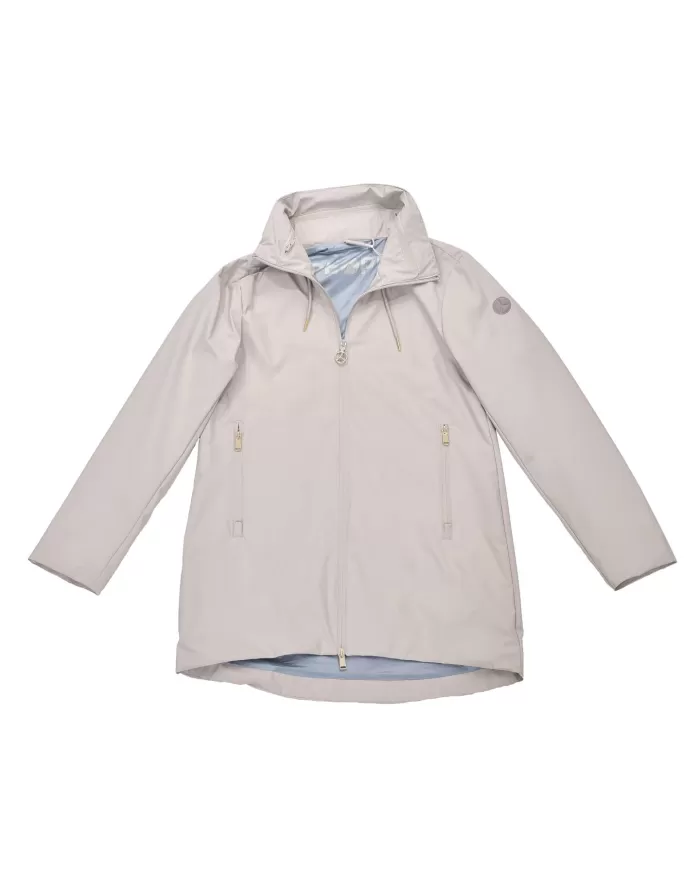 giubbino PARKA sabbia da donna con LOGO PATCH | PEOPLE OF SHIBUYA giubbino PARKA sabbia da donna con LOGO PATCH | PEOPLE OF SHIBUYA