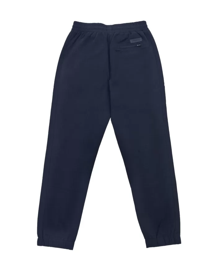 pantalone tuta navy blue da donna con LOGO PATCH | PEOPLE OF SHIBUYA pantalone tuta navy blue da donna con LOGO PATCH | PEOPLE OF SHIBUYA
