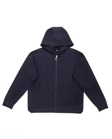 felpa regular con cappuccio navy blue da donna | PEOPLE OF SHIBUYA felpa regular con cappuccio navy blue da donna | PEOPLE OF SHIBUYA